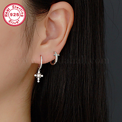 S925 серьги-кольца из стерлингового серебра GK2694-2