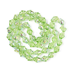 Гальванизируйте прозрачное стекло бисер нитей&nbsp;EGLA-N020-03C