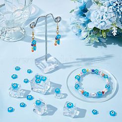 2 нить бусин лэмпворк ручной работы LAMP-NB0001-66B-04