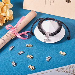 8шт 2 цвета стеклянные подвески&nbsp;KK-TA0001-77