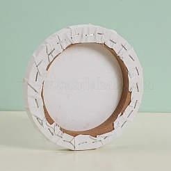 Bois de coton vierge apprêté encadré&nbsp;DIY-G019-08B