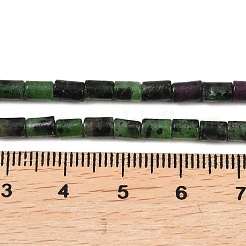 Натуральный рубин в цоизита бусин пряди&nbsp;G-P600-B09-01