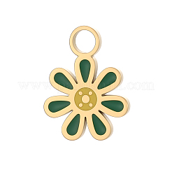 304 Edelstahl-Emaille-Anhänger&nbsp;STAS-OY013-61G