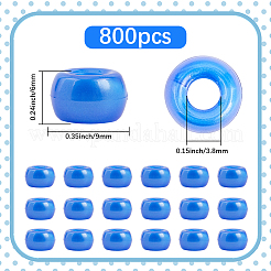 800 pieza de cuentas de plástico perladas&nbsp;KY-SP0001-53F