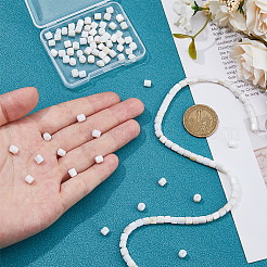 2 нить бусин из натуральных пресноводных ракушек SHEL-HS0001-06