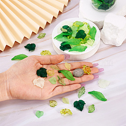 270шт 9 стиля прозрачные акриловые подвески TACR-CD0001-02