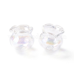 Конус из стеклянных бусин для изготовления колокольчиков&nbsp;X-GLAA-Z003-01G