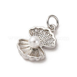Colgante micropavé cubic zirconia de latón&nbsp;X-KK-I276-08P