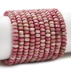 Природные родонит бисер нитей&nbsp;X-G-G343-A01-2x4mm