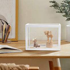 Абс-пластик с прозрачной стеклянной витриной для минифигурок ODIS-OC0001-68