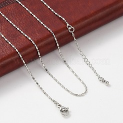 Messing-Kugelkettenhalsketten für Damen&nbsp;NJEW-D302-32P