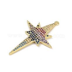 Латунные микро проложить кубического циркония подвески&nbsp;KK-M322-45G