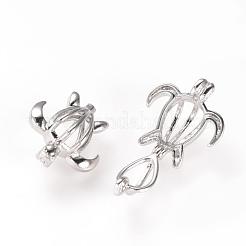 Латунные подвески с ажурной резьбой&nbsp;KK-R057-02P