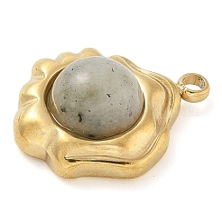 Подвески из натурального серого авантюрина&nbsp;LS-STAS-K291-03B-03