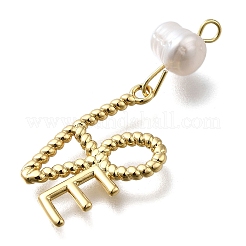 Латунные подвески&nbsp;KK-B132-02G-04