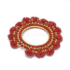 Ручной тканые подвески&nbsp;GLAA-F102-O02