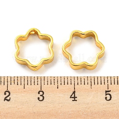 Telai di perline in ottone placcate in rack&nbsp;KK-WH0084-02G