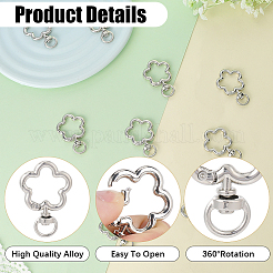 24 шт. Поворотные застежки из сплава&nbsp;FIND-SC0017-49B