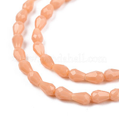 Непрозрачные сплошные цветные стеклянные бусины&nbsp;GLAA-N052-02-A11