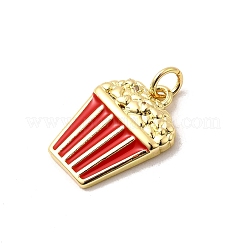 Подвески из латуни с эмалью в стойку&nbsp;KK-A268-02B-G