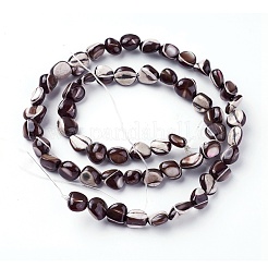 Нити бусин из ракушек SSHEL-E571-45B