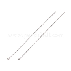 Фурнитура для сережек-гвоздиков из нержавеющей стали 304 STAS-E161-06P