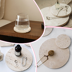 2 шт. подставки из натурального известняка&nbsp;ODIS-PH0002-09