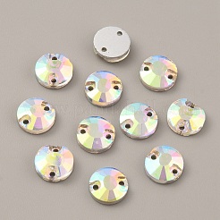 Nähen auf Rhinestone&nbsp;RESI-WH0026-76A
