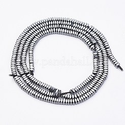 Немагнитные синтетический гематит бисер пряди G-F396-45