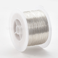 Fil de bijoux en cuivre rond&nbsp;CWIR-S003-0.2mm-02S