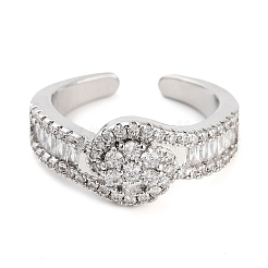 Латунь с микро-паве и кубическим цирконием RJEW-C080-07P