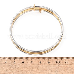 Zweifarbige&nbsp;BJEW-K271-02GP