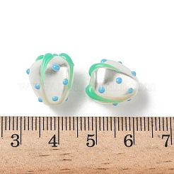 Запекаемые стеклянные бусины LAMP-Z014-02H