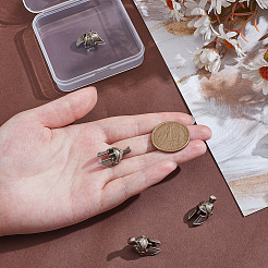 4 шт. латунные бусины для шлема&nbsp;FIND-UN0007-84AS