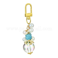 Круглые акриловые подвески HJEW-JM01101