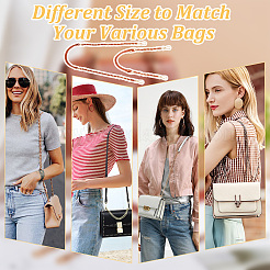 2 шт. 2 ручки для сумок из искусственной кожи DIY-DR0001-25B