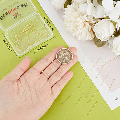 50 шт. 925 серебряные булавки с шаровой головкой STER-BBC0006-38