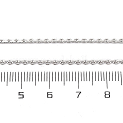 Ожерелья-цепочки из латуни для женщин NJEW-D302-13P