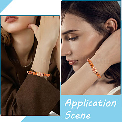 100 шт. 5 стиля пластиковых накладок для волос FIND-SC0014-92