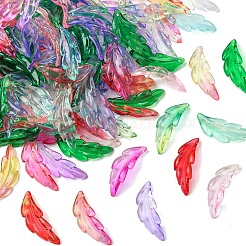 140шт 7 цвета прозрачные акриловые подвески&nbsp;OACR-YW0003-50