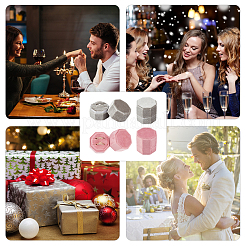 2шт. 2-х цветная бархатная коробка для колец VBOX-PH0001-02