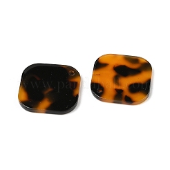 Подвески из оранжевого ацетата целлюлозы (смолы) MACR-G068-01A