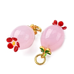 Подвески лэмпворк ручной работы LAMP-Z012-01G