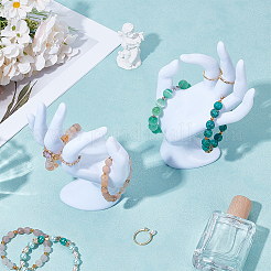 2шт пластиковый манекен для рук&nbsp;RDIS-UN0001-02C