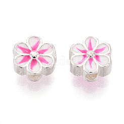 925 бусина из стерлингового серебра с эмалью STER-T008-35A