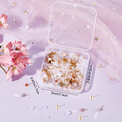 200 шт. фурнитура для сережек-гвоздиков из нержавеющей стали 304 STAS-BBC0001-42