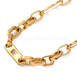 Braccialetti a catena in acciaio inox 201 con placcatura sotto vuoto pvd&nbsp;BJEW-B078-63G