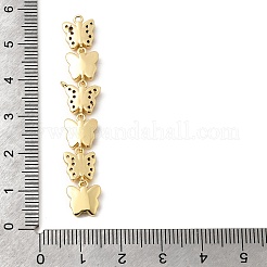 Латунные микро проложить кубического циркония большие кулоны&nbsp;KK-C164-01E-G