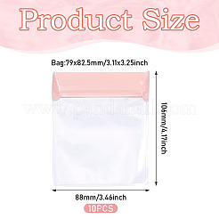 10 шт. прямоугольных пакетов с застежкой-молнией из ЭВА&nbsp;ABAG-TA0001-28C