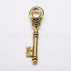 Tibetischer stil Aluminium Anhänger & Charms&nbsp;LS-TIBEP-EA10909YKG-AG-LF